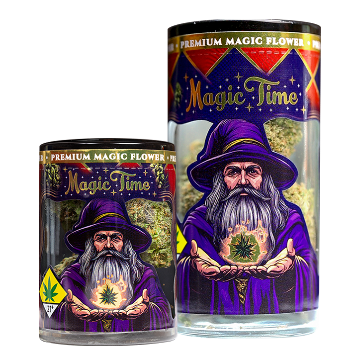 Magic Time Farms disposable package